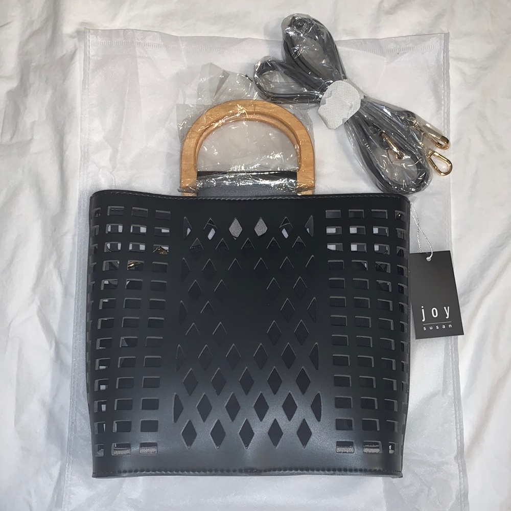 Susan Joy Madison Cut Out Tote